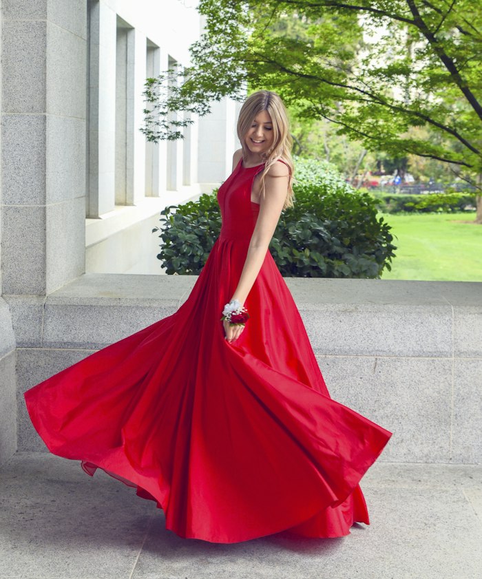 Vestido Longo Rubi