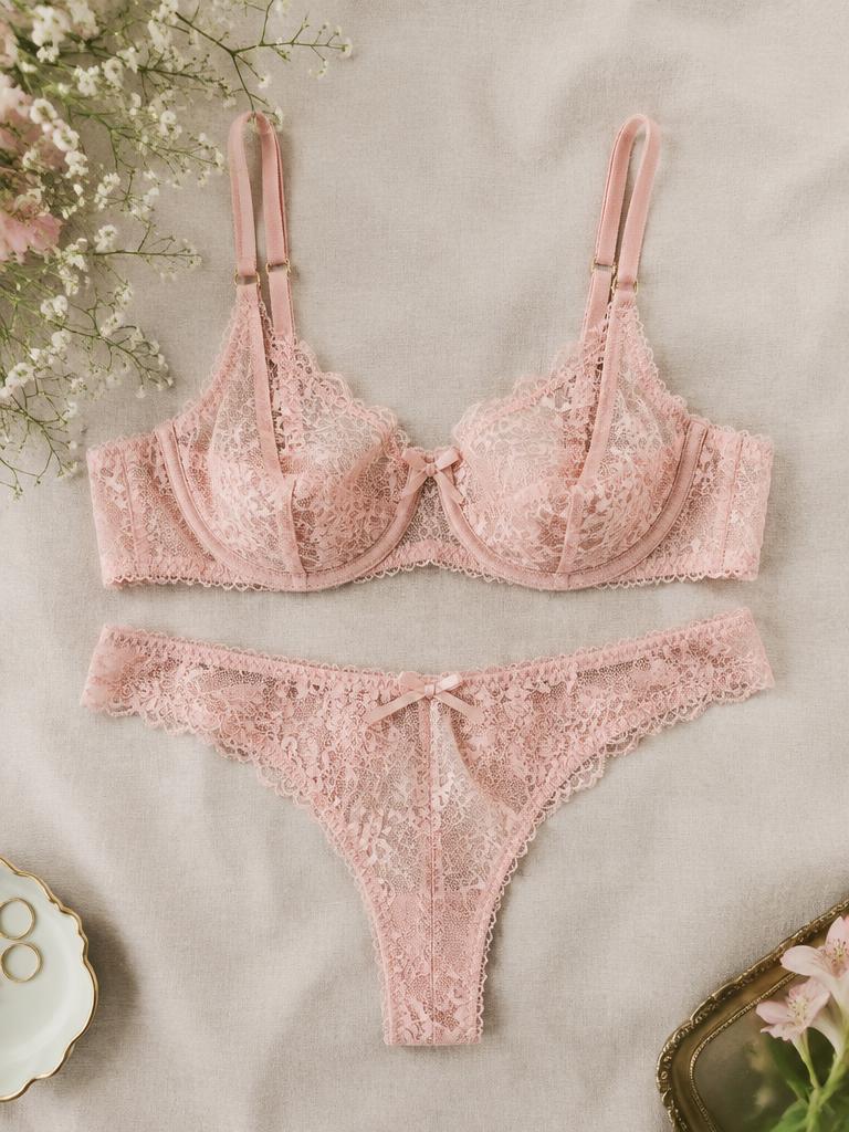 Conjunto Lingerie Delicate